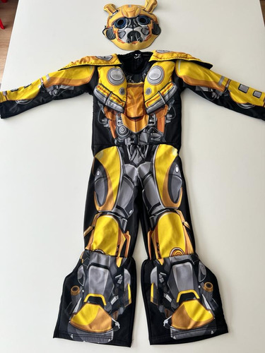 Disfraz Para Niño. Transformers - Bumblebee. Talla 4
