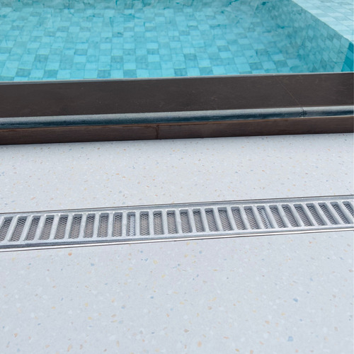 Ralo Linear 10x100 Grelha Inteira Tela Anti Inseto Aluminio