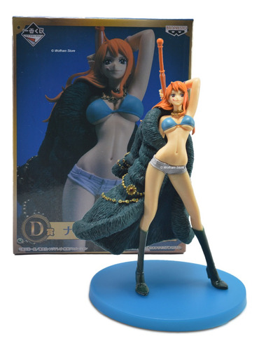 Figura Muñeco Gashapone One Piece 20 Aniversario Nami
