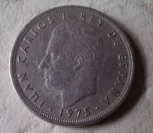 Moneda España 5 Pesetas 1975. Estrella 78. Mb+. Usado (Usado)