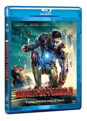 Blu-ray Homem De Ferro 3