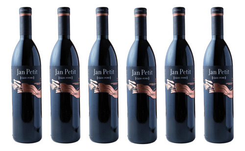 Vino Tinto Español Jan Petit 750ml Clos Pons Pack X6