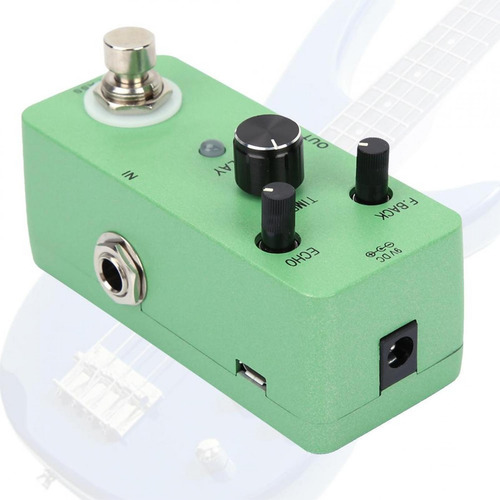 Imagen 3 de 9 de Pedal De Efectos Con Delay Clásico Para Instrumento Musical