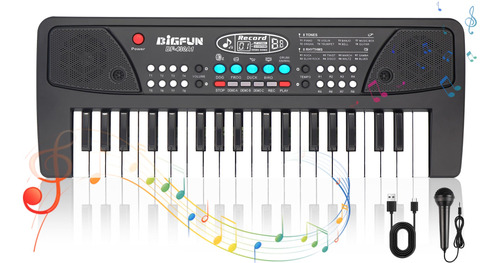 Piano De 37 Teclas Para Piano Musical Para Ninos, Teclado De