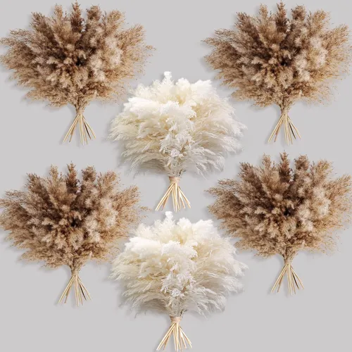 60 Pcs Decor Boho, Hierbas Secas Naturales, Modelo 17 Pulgad