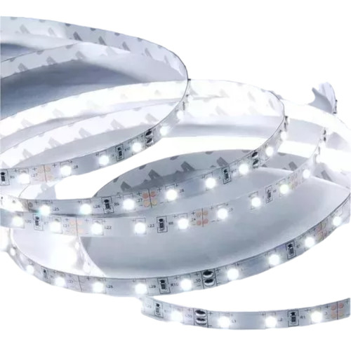 Tira De Led Interior Blanco Frio 5mts 3528 Led Fuente