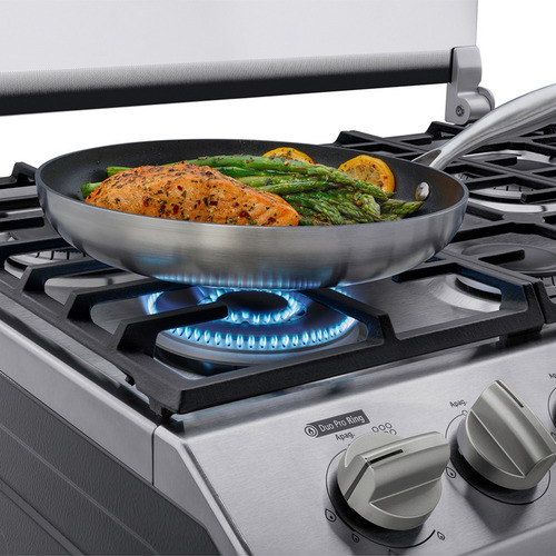 Estufa De Piso 76 Cm Inoxidable Mabe - Emh7613dtss0