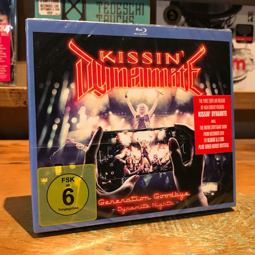 Kissin' Dynamite Generation Goodbye 2 Cd + Blu Ray