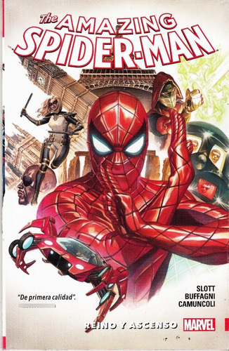 Spider-man: Reino Y Ascenso, De Dan, Slott. Serie Marvel, Vol. 2. Editorial Televisa, Tapa Blanda, Edición 1 En Español, 2018