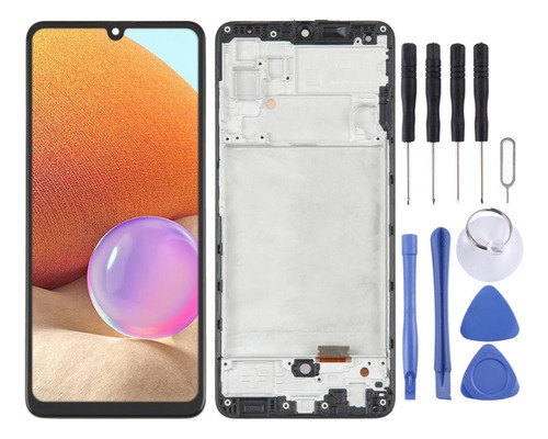 Sjp Sroje Pantalla Lcd Con Marco Para Samsung Galaxy A32 4g