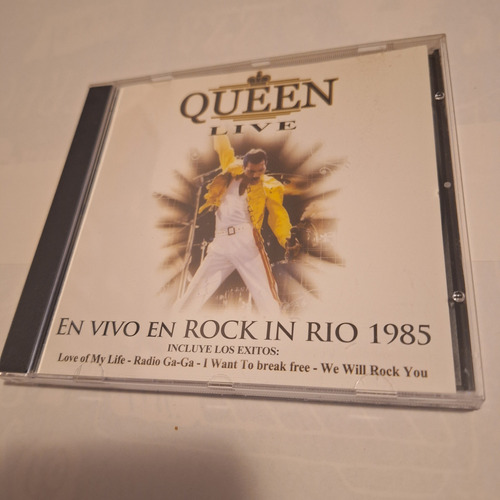 Queen Live : En Vivo En Rock In Rio 1985 : Cd