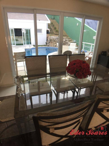 Imagem 12 de 15 de Confira! Casa Ampla E Com Lazer Completo À Venda Em Alphaville - Es1050