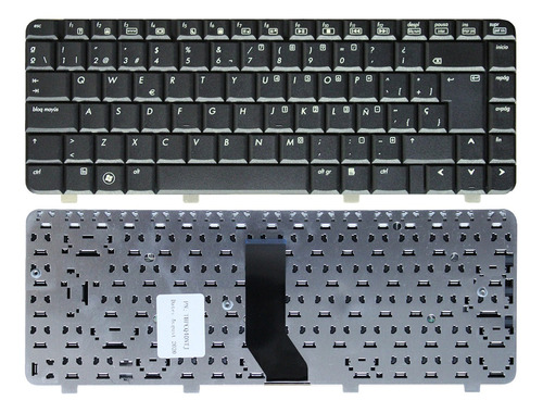 Teclado Hp Compaq Cq40 Negro En Español