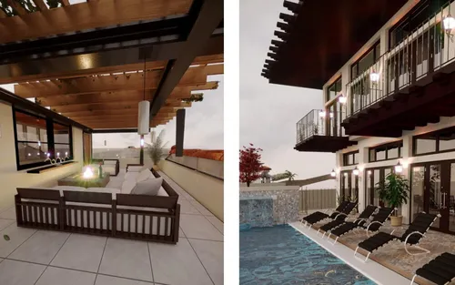 Villa Vista Al Mar Semi-construida En Residencial Conejos, Venta Huatulco