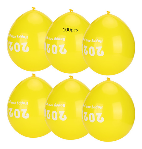 Globos Amarillos, 100 Globos De Látex, Globos De Cumpleaños