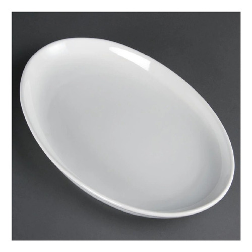 Imagem 3 de 3 de 12 Travessa Oval Em Melamina 18cm P/ Saladas E Finger Foods