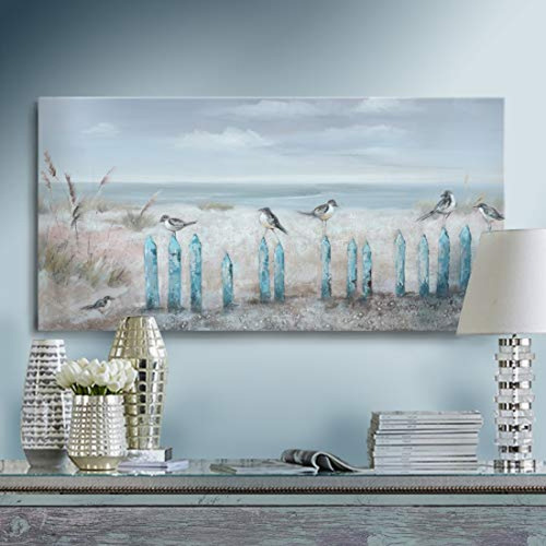 Cuadro Decorativo Ocean Beach Wall Art 3d Enmarcado Pintado 