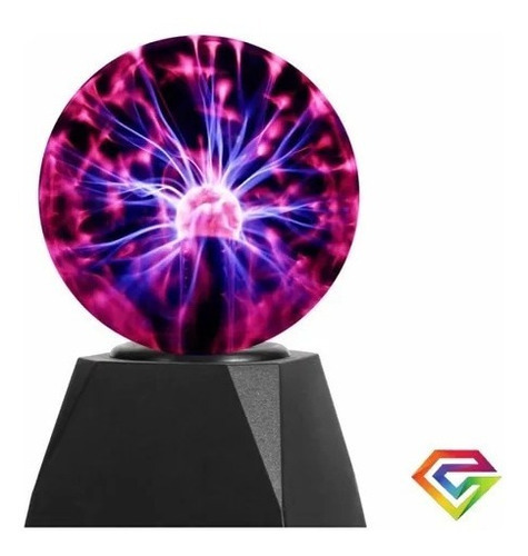 Lampara Esfera Plasma Bola Neón Escritorio Mesa Decoración C