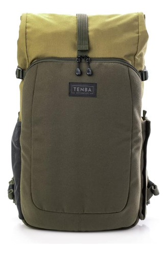 Mochila Verde De Camara Bolsillo Notebook Hasta 16