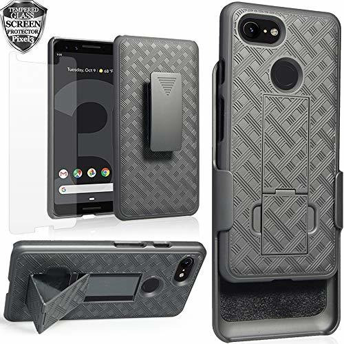 Funda Holster Compatible Con Pixel3 Protector De Pantalla C