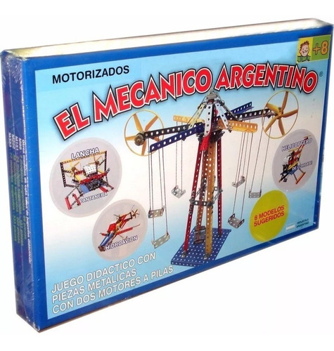 Juego De Armar El Mecanico Argentino Motorizado Casa Valente