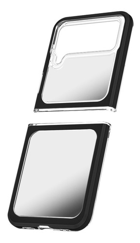 Funda Transparente Grip Mate Reforzada Compatible Z Flip 3