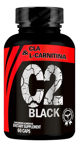 Carnitina Cla 60 Caps C2 Black Muscle Goodness Sabor Cápsulas