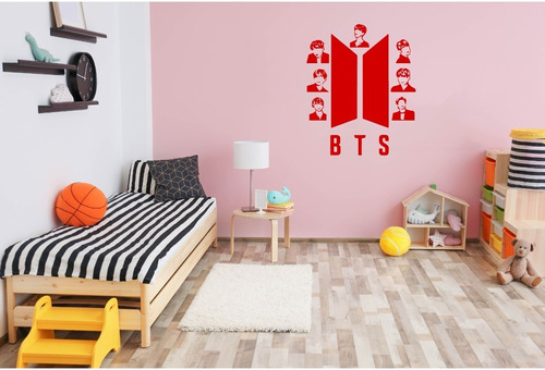 Vinil Decorativo Bts Para Pared