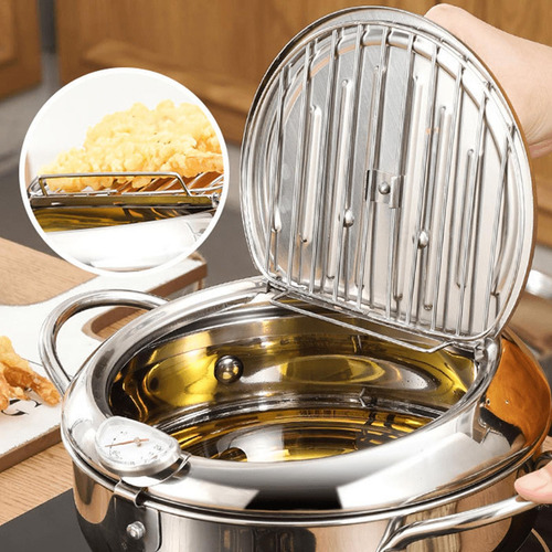 Olla Para Freír De Acero Inoxidable Olla Para Freidora Olla