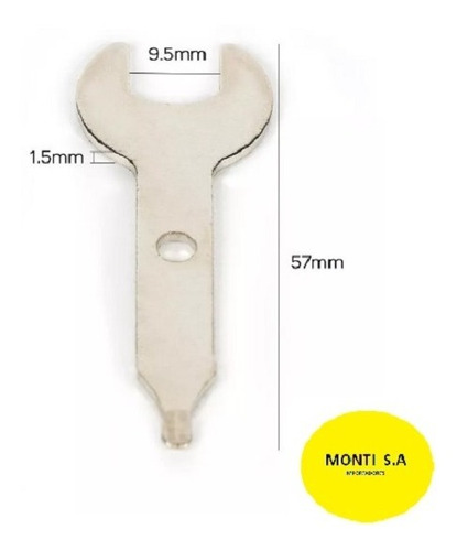 Imagen 3 de 5 de Llave Para Mandril Para Mototool