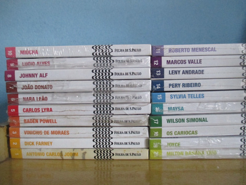 Coleção Bossa Nova 50 Anos 20 Cds Zerados Sem Uso Tom Jobim