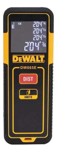 Trena Laser De Distâncias 20 Metros - Dw065e Dewalt