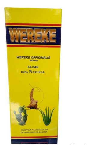 Wereke Elixir Con 475 Ml 100% Natural Sabor N/a