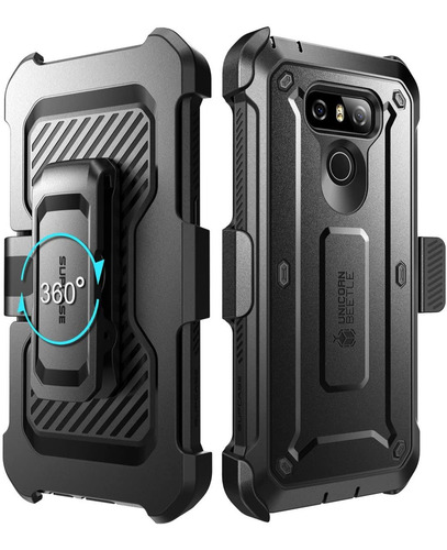 Imagen 8 de 8 de Case LG V35 Thinq LG G6 C/ Clip Protector Todo Terreno Armor
