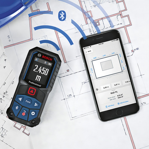 Medidor Láser Bosch Glm 50-27 C 50 Metros Con Bluetooth