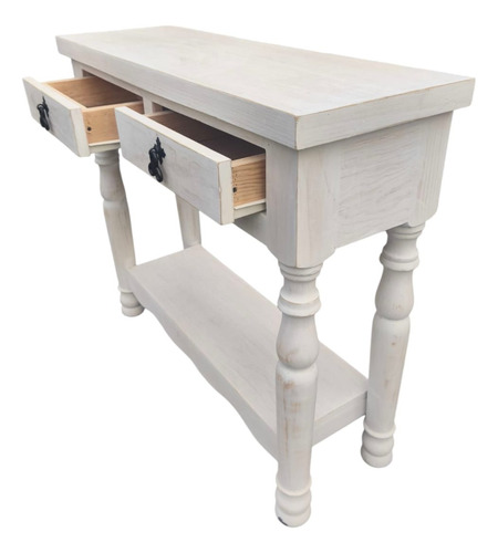 Mesa Recibidora Mardam Credenza Blanco Vintage