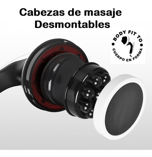 Masajeador Body Fit To Infrarrojo Mayor Potencia 3600 Rpm