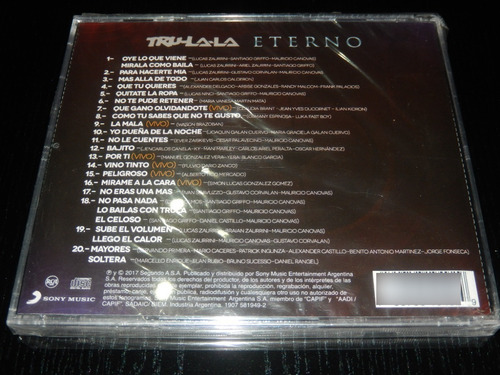 Tru-la-la Eterno Trulala Cd 2017 Estado Nuevo Cerrado !