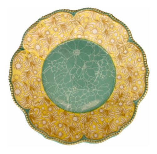 Melamina Plato Semihondo 23 Cm