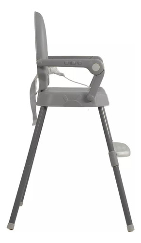 Silla Comer Bebé Mega Baby Doha 3 En 1 Convertible Booster Silla Convertible Gris