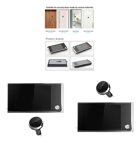 2 Conjunto De Tela Lcd Digital Para Eye Viewer Hd Screen
