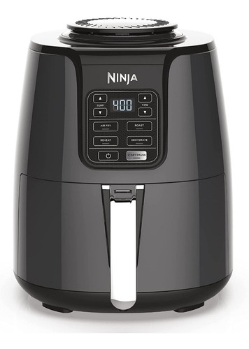 Freidora De Aire Ninja Af101 De 3.8l Color Negro 120v