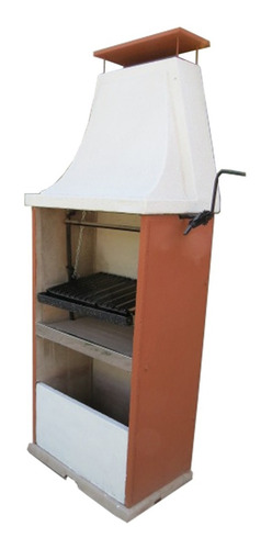 Parrilla Premoldeada Para Balcon O Terraza Con Poco Espacio