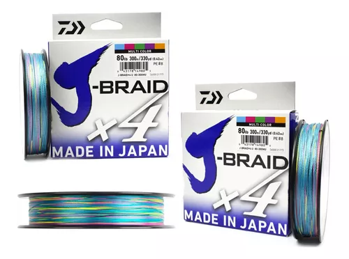 Daiwa J-BRAID® BRAIDED LINE x4