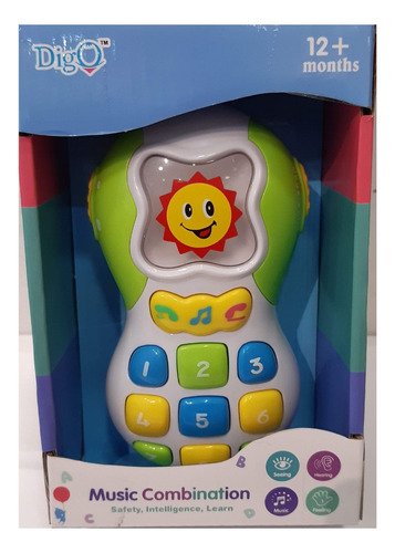 Telefono Infantil De Juguete 12cm