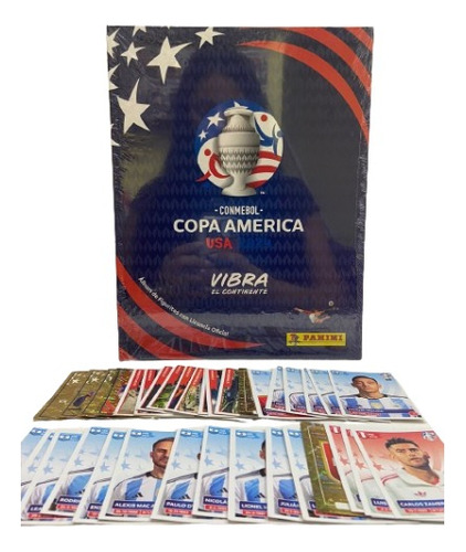 Album Copa America Usa 2024 Figuritas Sueltas Para Completar