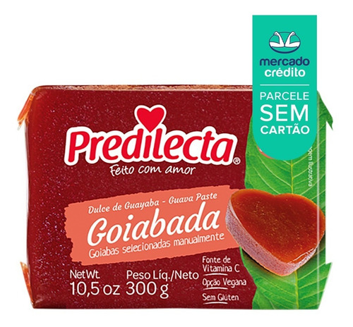 Imagem 3 de 4 de Goiabada 300g Predilecta