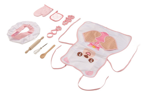 Juego De Juguetes Para Repostería Y Chef Para Niños, Cómodo,