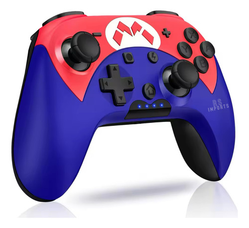 Mini Controle S600 Compatível Com Switch E Lite Wake Up C65m