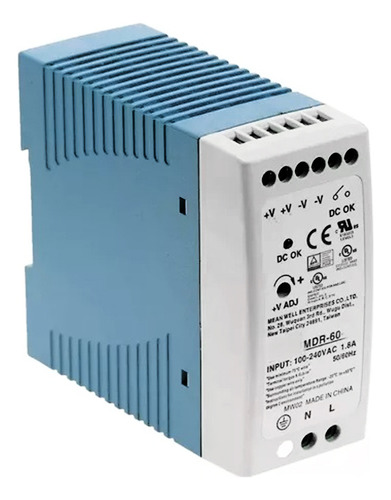 33x Fonte Chaveada Mdr-60-12 Trilho Din 100v A 240v 12v 5a